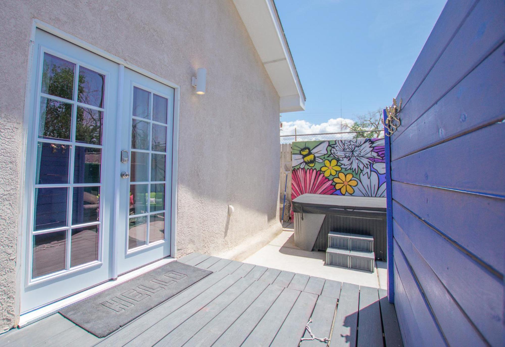 Bohemian Chic An Eclectic Escape-Hot Tub-Pet Friendly-No Pet Fees! Villa Albuquerque Exterior foto